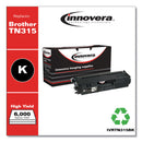 Innovera Remanufactured Black High-Yield Toner, Replacement for TN315BK, 6,000 Page-Yield