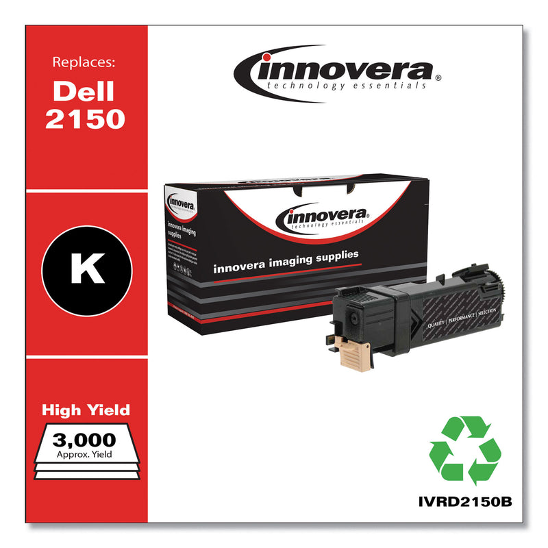 Innovera Remanufactured Black High-Yield Toner, Replacement for 331-0719, 3,000 Page-Yield
