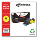 Innovera Remanufactured Yellow High-Yield Toner, Replacement for 106R01596, 2,500 Page-Yield