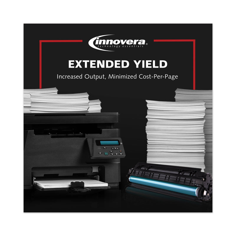 Innovera Remanufactured Black Extended-Yield Toner, Replacement for 49A (Q5949AJ), 5,000 Page-Yield