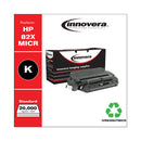 Innovera Remanufactured Black MICR Toner, Replacement for 82XM (C4182XM), 22,000 Page-Yield