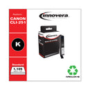 Innovera Remanufactured Black Ink, Replacement for CLI-251 (6513B001), 1,105 Page-Yield