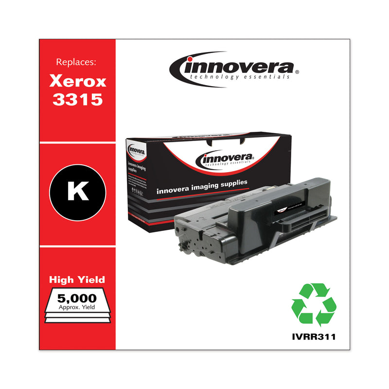 Innovera Remanufactured Black High-Yield Toner, Replacement for 106R02311, 5,000 Page-Yield