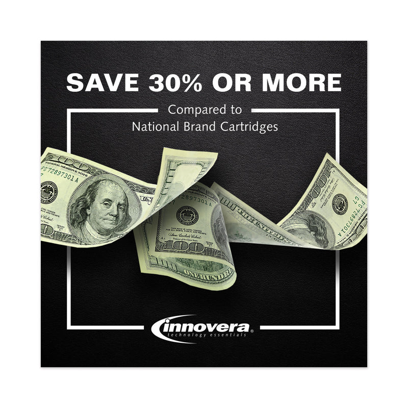 Innovera Remanufactured Black Extended-Yield Toner, Replacement for 83X (CF283XJ), 3,000 Page-Yield