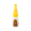 Gorilla Super Glue with Brush and Nozzle Applicators, 0.35 oz, Dries Clear
