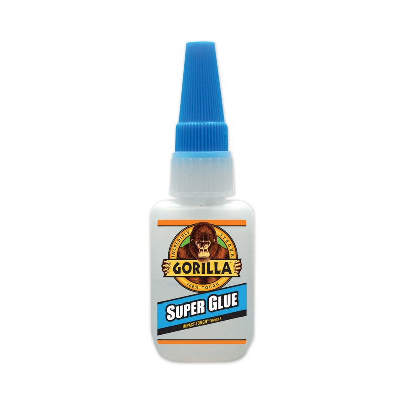 Gorilla Super Glue, 0.53 oz, Dries Clear