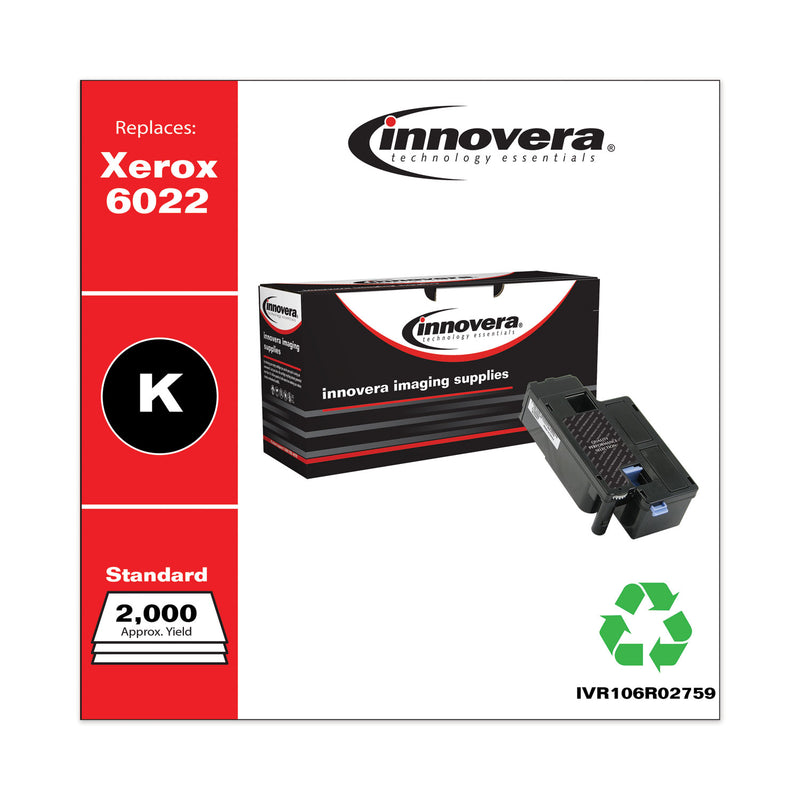 Innovera Remanufactured Black Toner, Replacement for 106R02759, 2,000 Page-Yield
