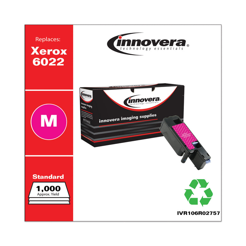 Innovera Remanufactured Magenta Toner, Replacement for 106R02757, 1,000 Page-Yield