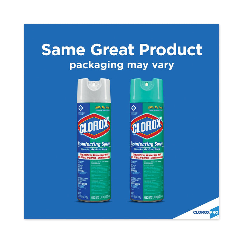 Clorox Disinfecting Spray, Fresh, 19 oz Aerosol Spray