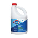 Clorox Concentrated Germicidal Bleach, Regular, 121 oz Bottle, 3/Carton