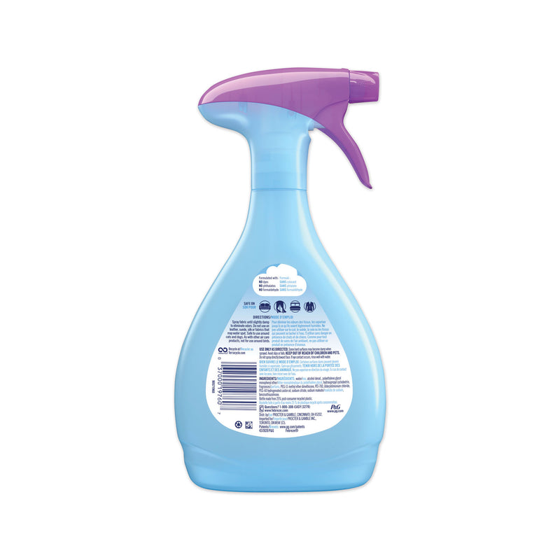 Febreze FABRIC Refresher/Odor Eliminator, Spring and Renewal, 27 oz Spray Bottle, 4/Carton