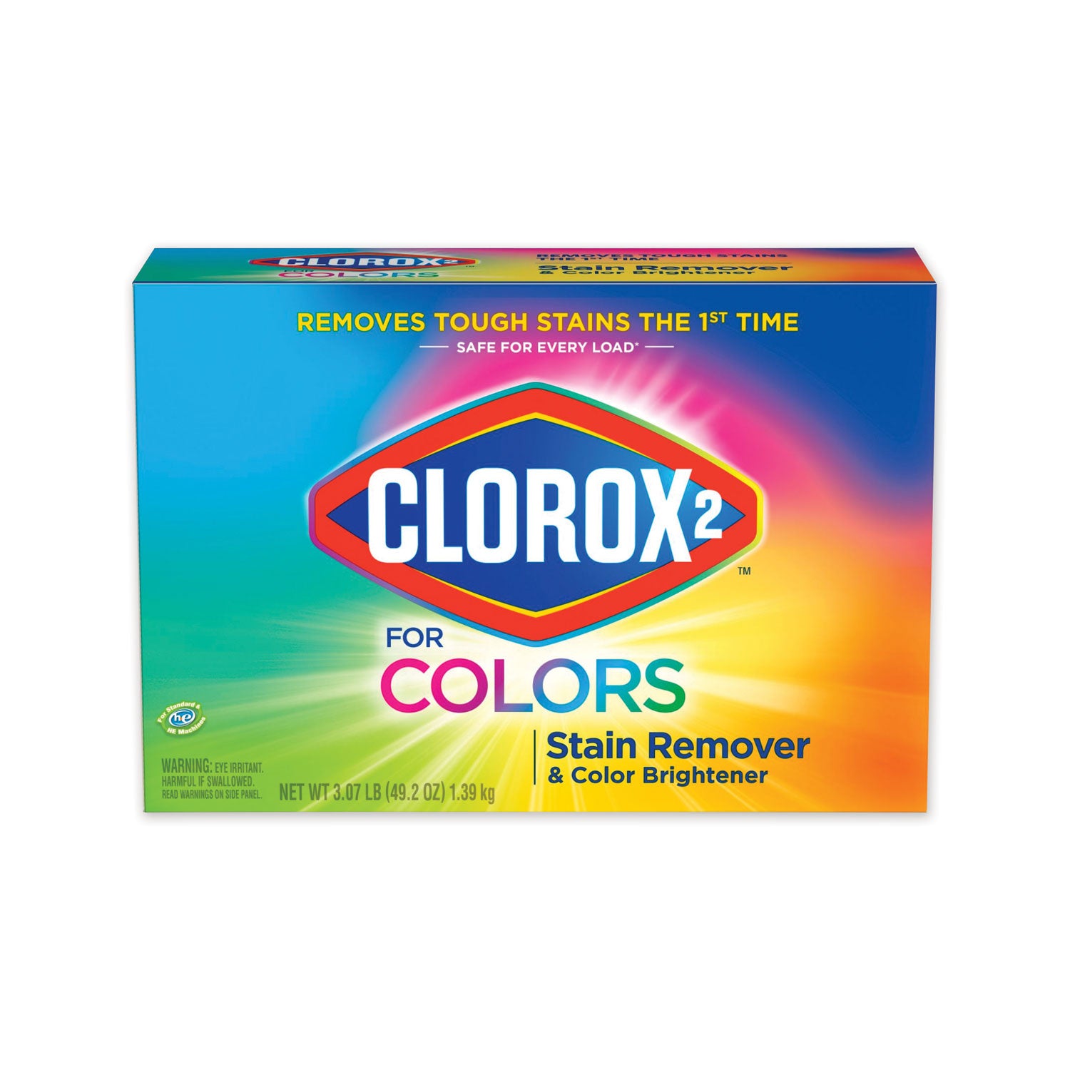 Stain Remover and Color Booster Powder, Original, 49.2 oz Box, 4/Carton ...