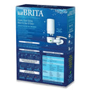 Brita On Tap Faucet Water Filter System, White, 4/Carton