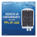 Brita On Tap Faucet Water Filter System, White, 4/Carton