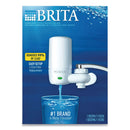 Brita On Tap Faucet Water Filter System, White, 4/Carton