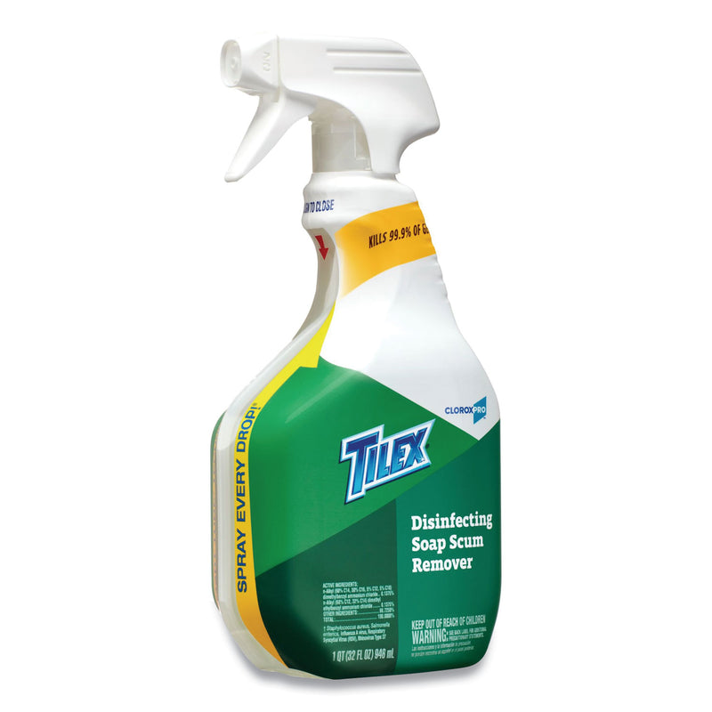 Tilex Soap Scum Remover and Disinfectant, 32 oz Smart Tube Spray