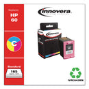 Innovera Remanufactured Tri-Color Ink, Replacement for 60 (CC643WN), 165 Page-Yield