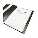 Universal Monthly Planner, 11 x 8, Black Cover, 14-Month, Dec 2022 through Jan 2024