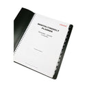 Universal Weekly Planner, 11 x 8, Black Cover, 14-Month, Dec 2022 through Jan 2024