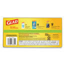 Glad OdorShield Tall Kitchen Drawstring Bags, 13 gal, 0.95 mil, 24" x 27.38", White, 80/Box