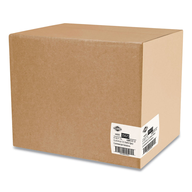 Clorox Pro Clorox Clean-up, Fresh Scent, 128 oz Refill Bottle, 4/Carton