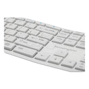 Kensington Pro Fit Ergo Wireless Keyboard, 18.98 x 9.92 x 1.5, Gray