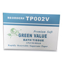 GEN 2-Ply Bath Tissue, Septic Safe, White, 420 Sheets/Roll, 96 Rolls/Carton