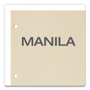 Oxford Write-On Tab Dividers, 5-Tab, 11 x 8.5, Manila, 20 Sets