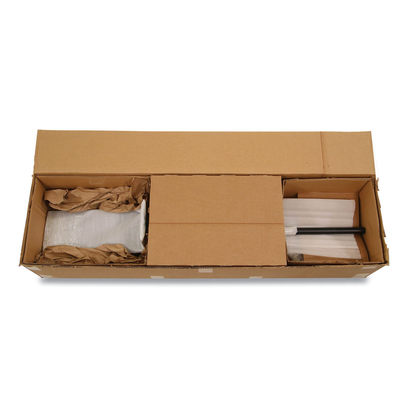 Vulcan Hand Sanitizer Stand, 12" dia x 48" h, Black