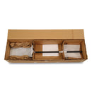 Vulcan Hand Sanitizer Stand, 12" dia x 48" h, Black