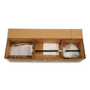 Vulcan Hand Sanitizer Stand, 12" dia x 48" h, Black