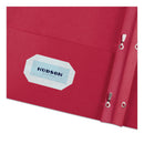 Avery Two-Pocket Folder, Prong Fastener, 0.5" Capacity, 11 x 8.5, Red, 25/Box