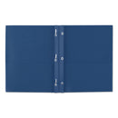 Avery Two-Pocket Folder, Prong Fastener, 0.5" Capacity, 11 x 8.5, Dark Blue, 25/Box