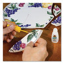 Gorilla Super Glue with Brush and Nozzle Applicators, 0.35 oz, Dries Clear