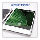 Avery Heavy-Duty Non Stick View Binder with DuraHinge and Slant Rings, 3 Rings, 1" Capacity, 11 x 8.5, White, 4/Pack