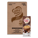 Coffee mate Liquid Coffee Creamer, Cafe Mocha, 0.38 oz Mini Cups, 50/Box, 4 Boxes/Carton, 200 Total/Carton