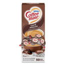 Coffee mate Liquid Coffee Creamer, Cafe Mocha, 0.38 oz Mini Cups, 50/Box, 4 Boxes/Carton, 200 Total/Carton