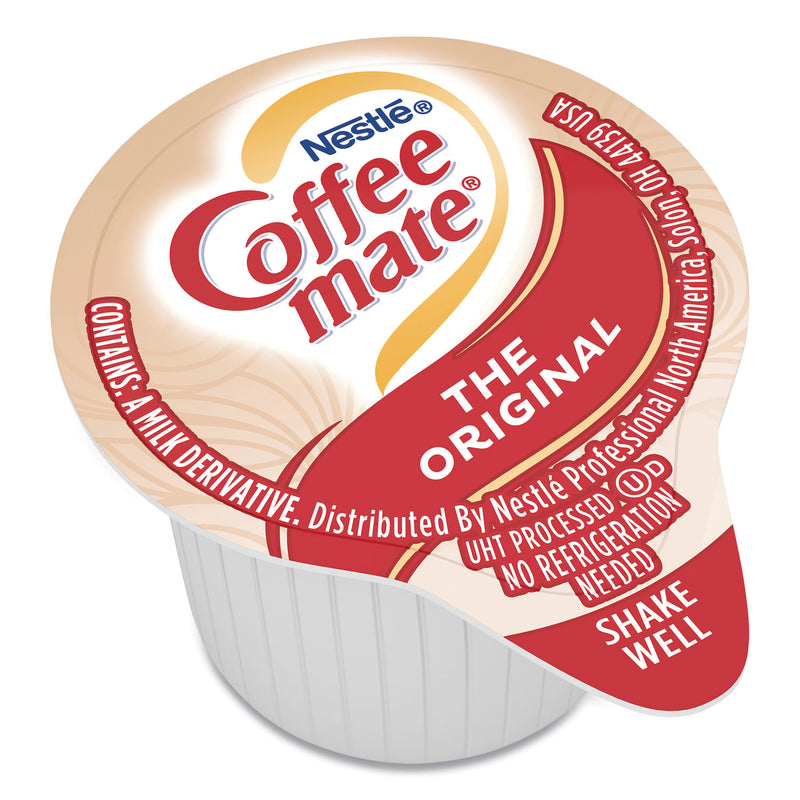 Coffee mate Liquid Coffee Creamer, Original, 0.38 oz Mini Cups, 360/Carton