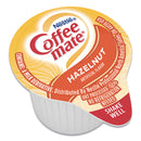 Coffee mate Liquid Coffee Creamer, Hazelnut, 0.38 oz Mini Cups, 50/Box