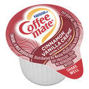 Coffee mate Liquid Coffee Creamer, Cinnamon Vanilla, 0.38 oz Mini Cups, 50/Box