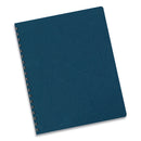 Fellowes Executive Leather-Like Presentation Cover, Navy, 11.25 x 8.75, Unpunched, 50/Pack