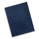 Fellowes Classic Grain Texture Binding System Covers, 11 x 8.5, Navy, 50/Pack