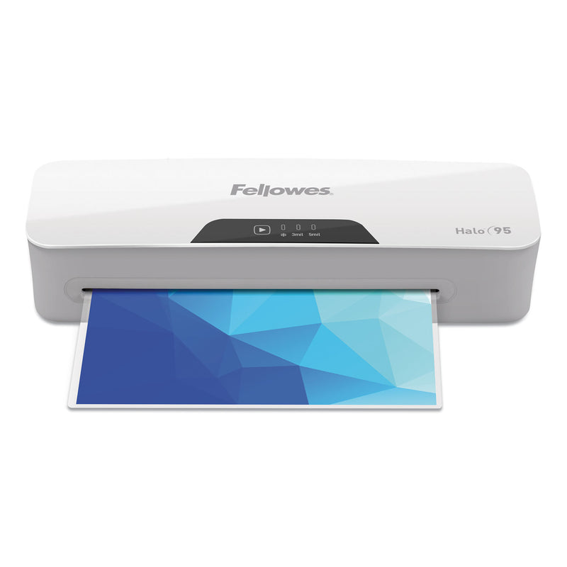 Fellowes Halo Laminator, Two Rollers, 9.5" Max Document Width, 5 mil Max Document Thickness