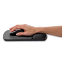 Fellowes Gel Mouse Pad with Wrist Rest, 6.25 x 10.12, Graphite/Platinum