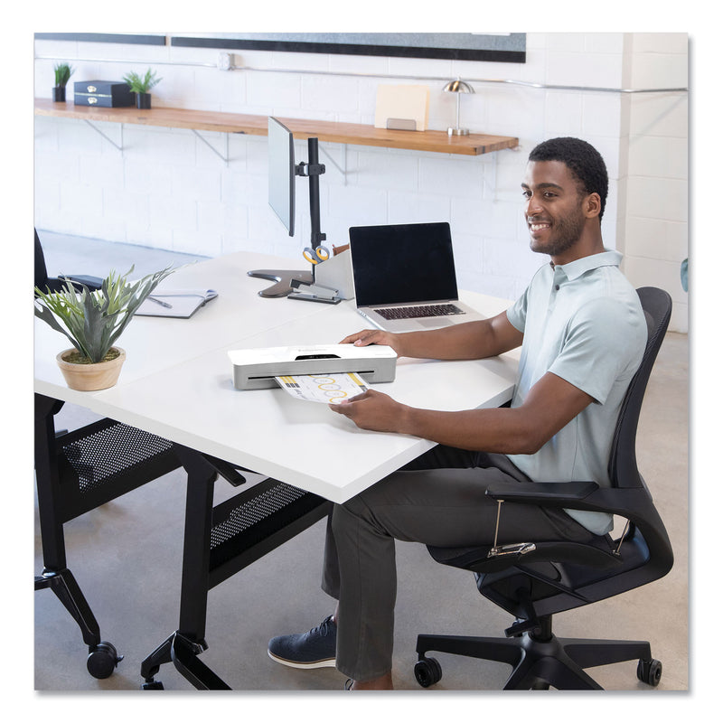 Fellowes Halo Laminator, Two Rollers, 12.5" Max Document Width, 5 mil Max Document Thickness