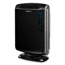 Fellowes HEPA and Carbon Filtration Air Purifiers, 200 to 400 sq ft Room Capacity, Black