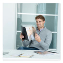 Fellowes Crystals Transparent Presentation Covers for Binding Systems, Clear, with Round Corners, 11.25 x 8.75, Unpunched, 100/Pack