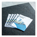 Fellowes Crystals Transparent Presentation Covers for Binding Systems, Clear, with Round Corners, 11.25 x 8.75, Unpunched, 100/Pack