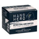 HAND HERO Antibacterial Sachet Gel Hand Sanitizer, 0.07 oz, Unscented, 50/Box