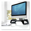 Fellowes I-Spire Series Monitor Lift, 20" x 8.88" x 4.88", Black, Supports 25 lbs